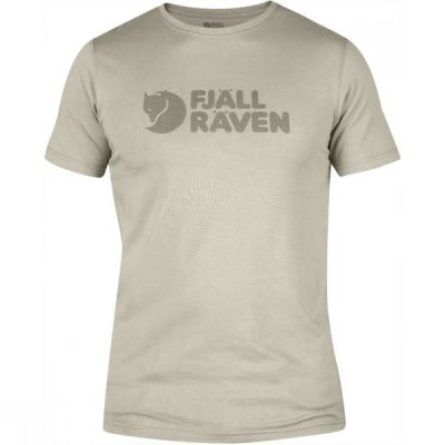 Playeras Fjallraven Logo Hombre Azules - Chile LEA203965